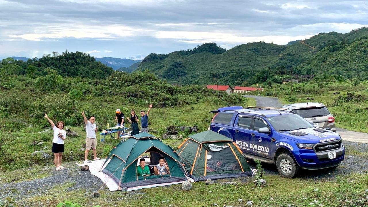 Nobita Homestay Bac Ha Exteriör bild