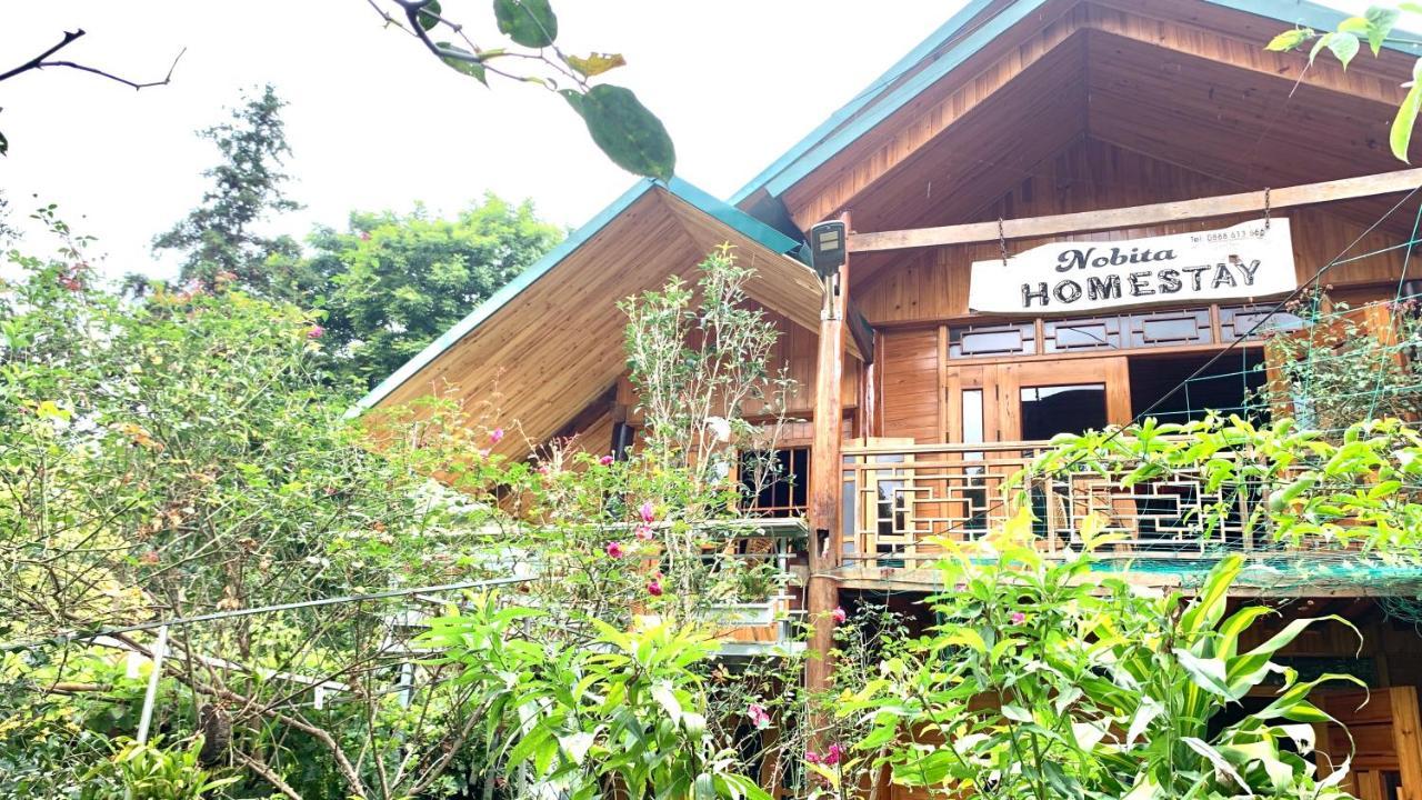 Nobita Homestay Bac Ha Exteriör bild