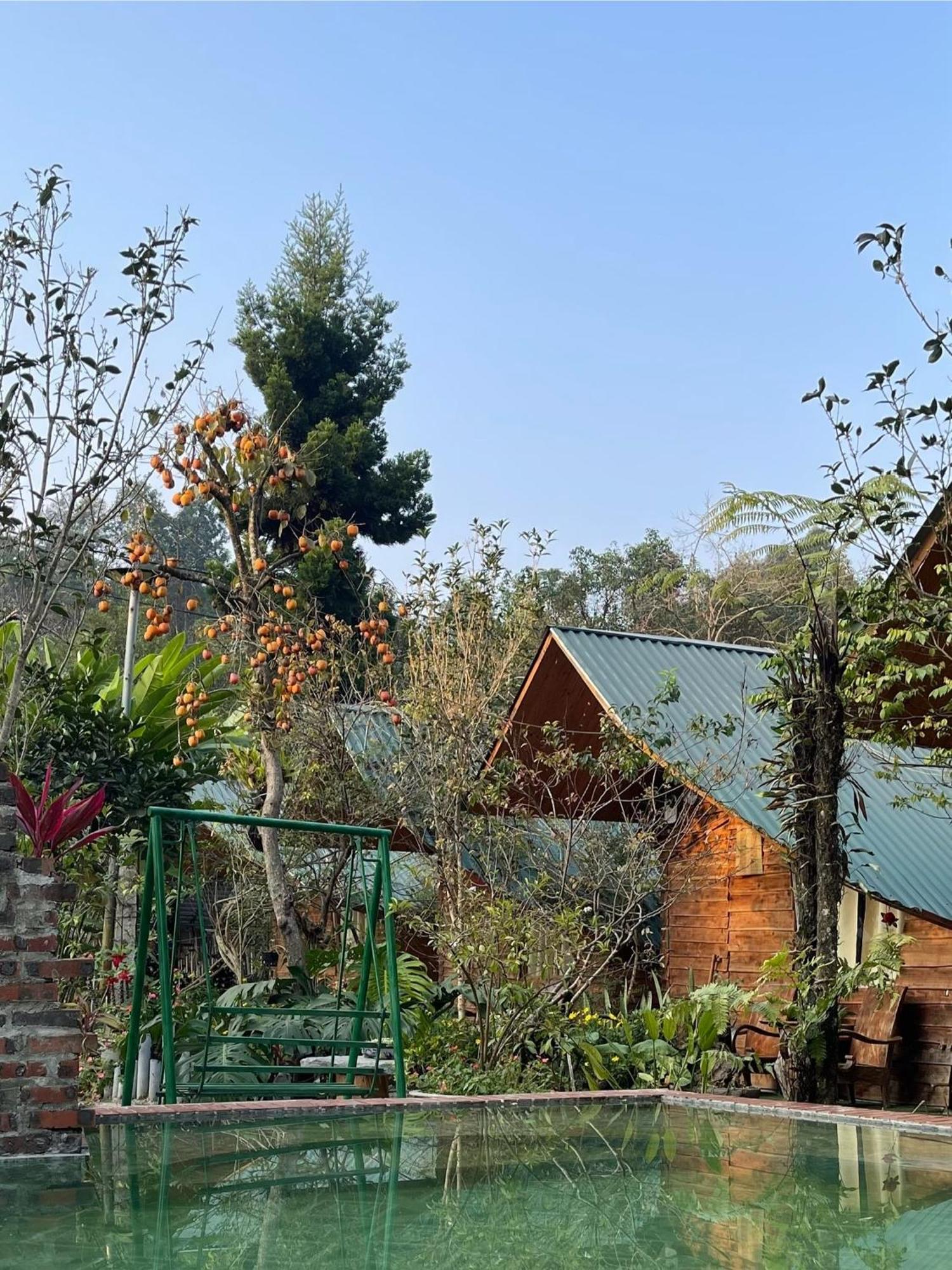 Nobita Homestay Bac Ha Exteriör bild