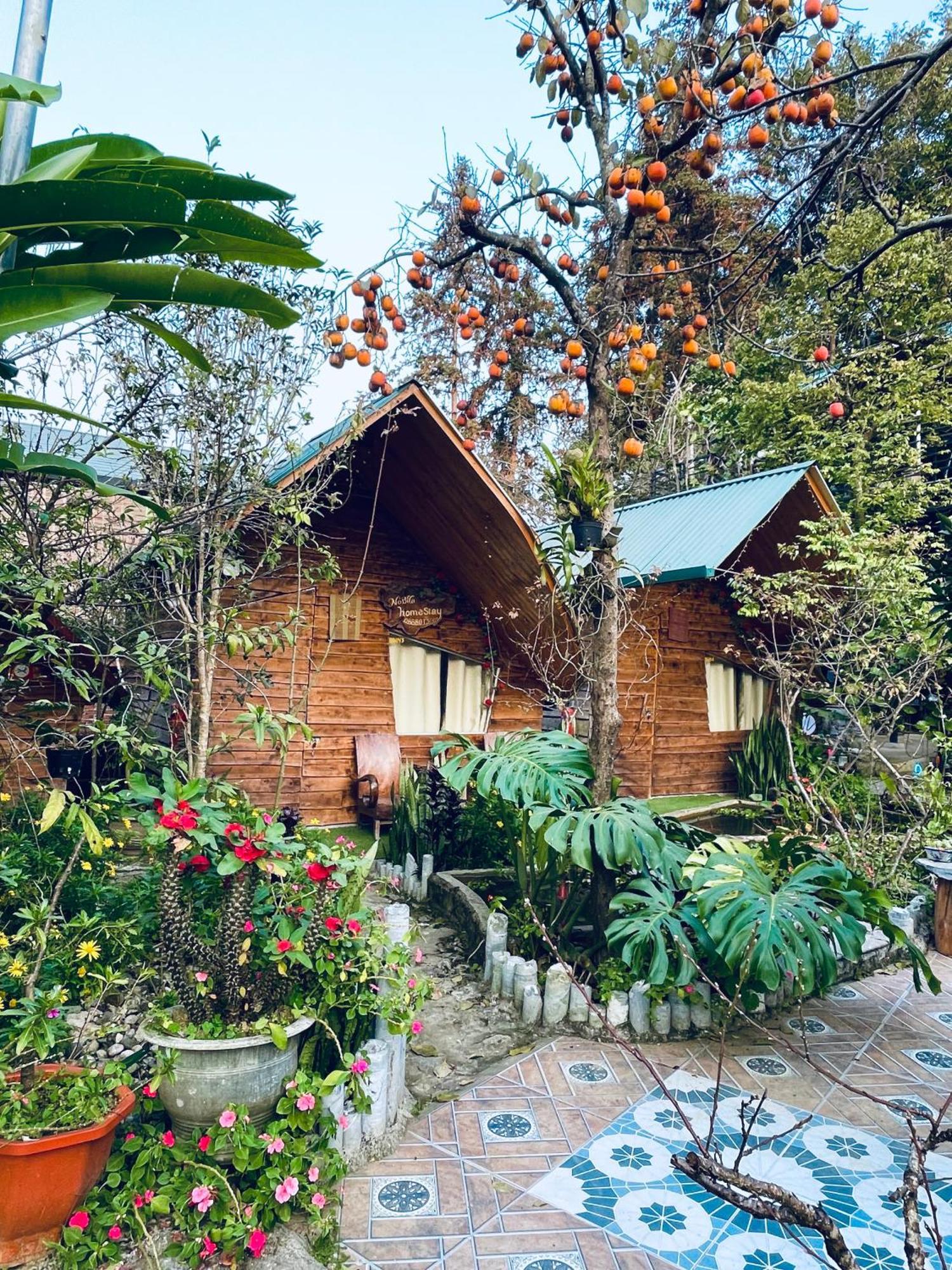 Nobita Homestay Bac Ha Exteriör bild