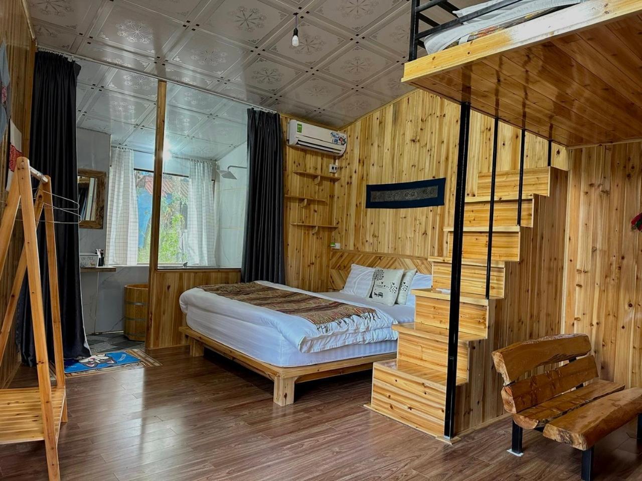 Nobita Homestay Bac Ha Exteriör bild