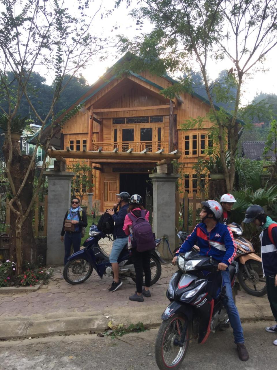 Nobita Homestay Bac Ha Exteriör bild