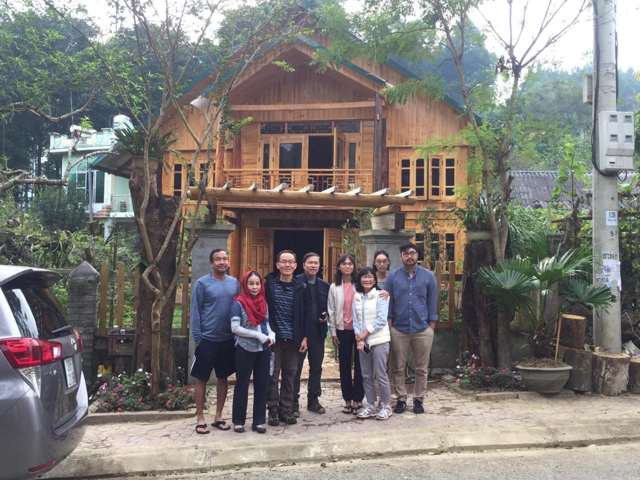 Nobita Homestay Bac Ha Exteriör bild