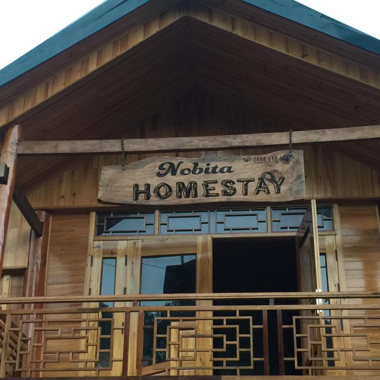 Nobita Homestay Bac Ha Exteriör bild